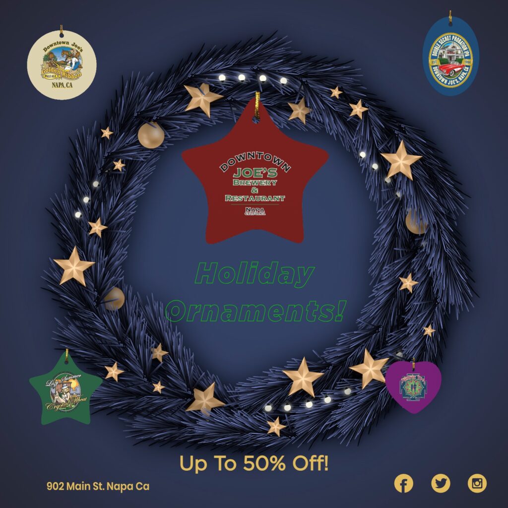Save up to 50% on all Holiday Ornaments